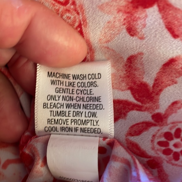 DONATED❌Croft& Barrel, Floral Print Blouse, Sz PXL - Picture 10 of 12